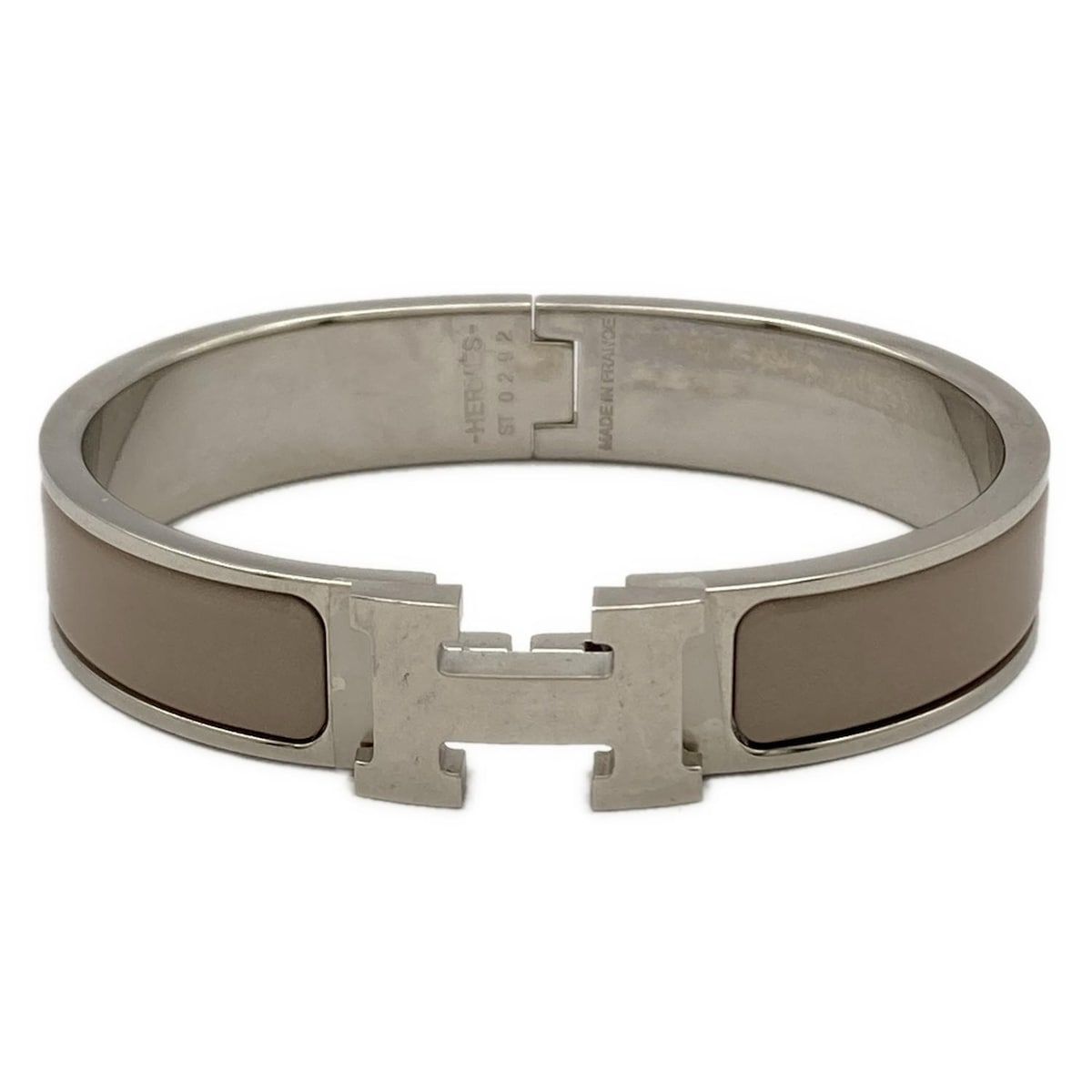【正規品】エルメス クリックH バングル マロン・グラッセ HERMES エルメス ブレスレット クリックH サイズGM マロン