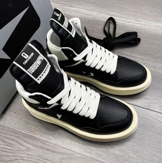 新品未使用✿RICK OWENS CONVERSE TURBOWPN MID リックオウエンス ダークシャドウ x コンバース ターボ ウェポン  男女兼用 スニーカー✿ - メルカリ