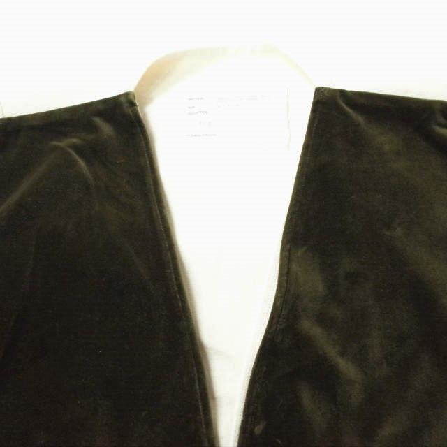 CAMIEL FORTGENS カミエル フォートヘンス 70'S VEST VELVET CAMIEL FORTGENS カミエル フォートヘンス 70'S VEST VELVET