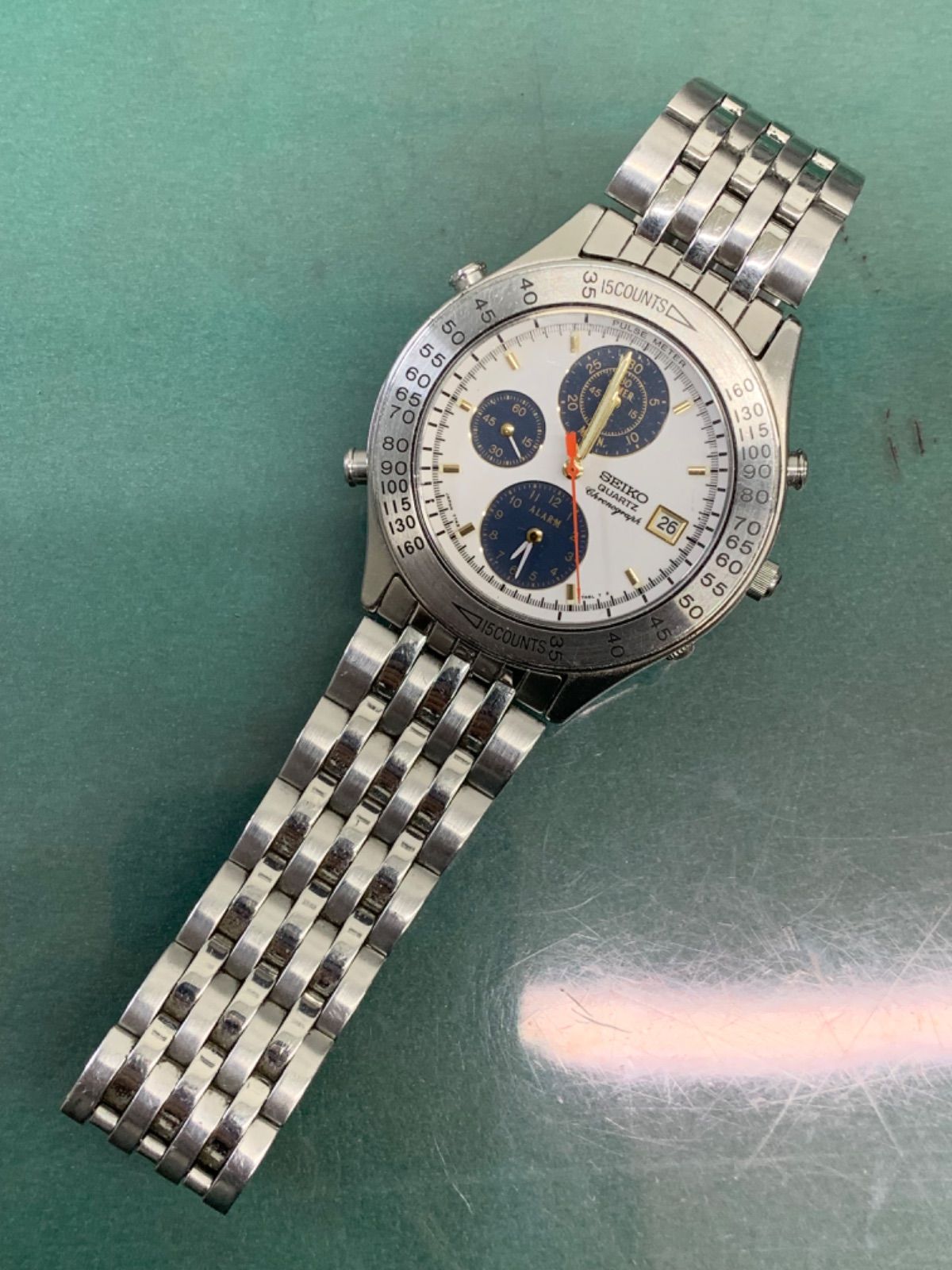 セイコー] 1990 7T42 パルス メーター クロノグラフ : r⁄Watches 美 