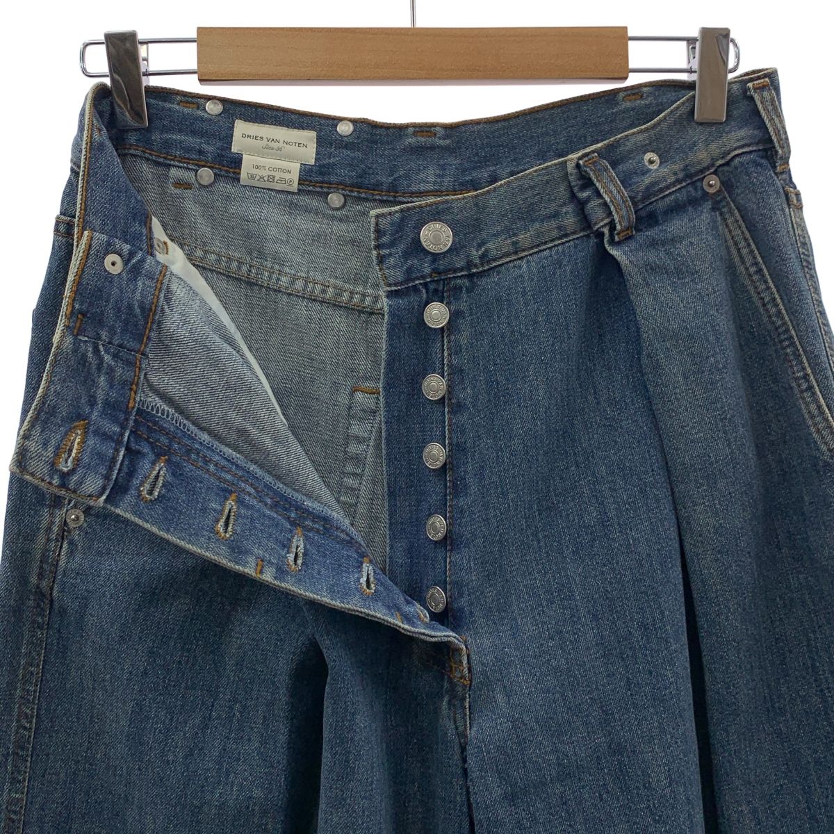 DRIES VAN NOTEN / ドリスヴァンノッテン | タック デニム ワイド