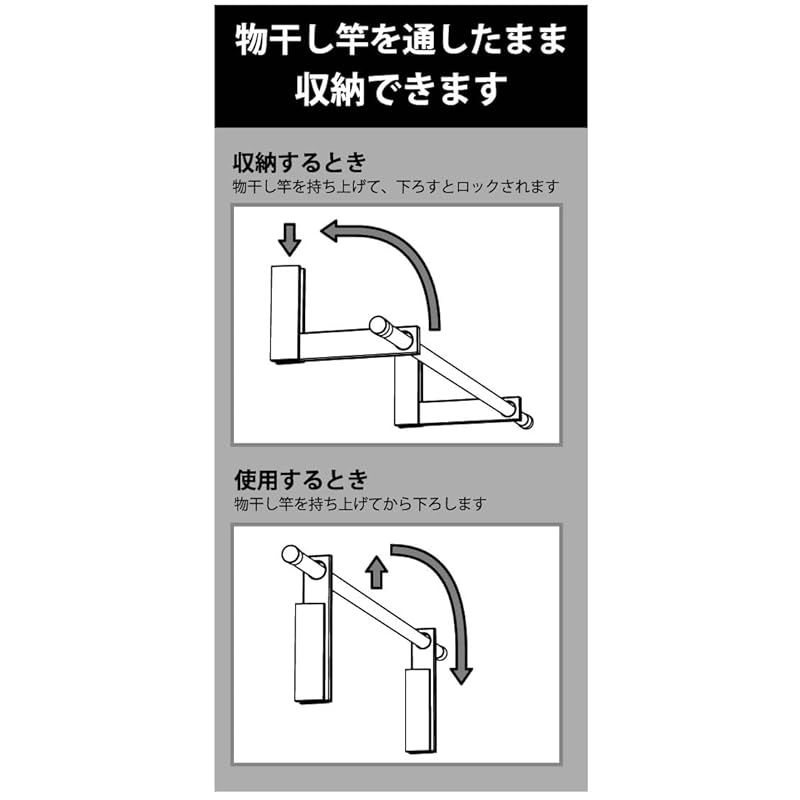 石膏ボード壁用室内物干し SOWA