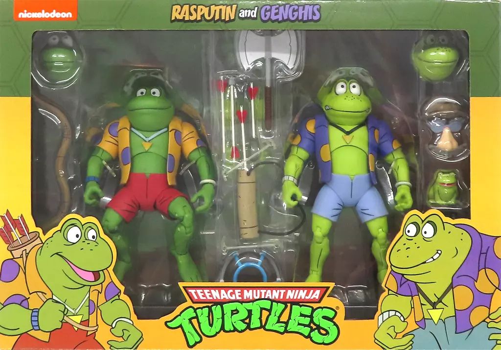 ラスプーチンとジンギス　フィギュアセット　タートルズ 中古】フィギュア ラスプーチン＆チンギス 「ティーンエイジ