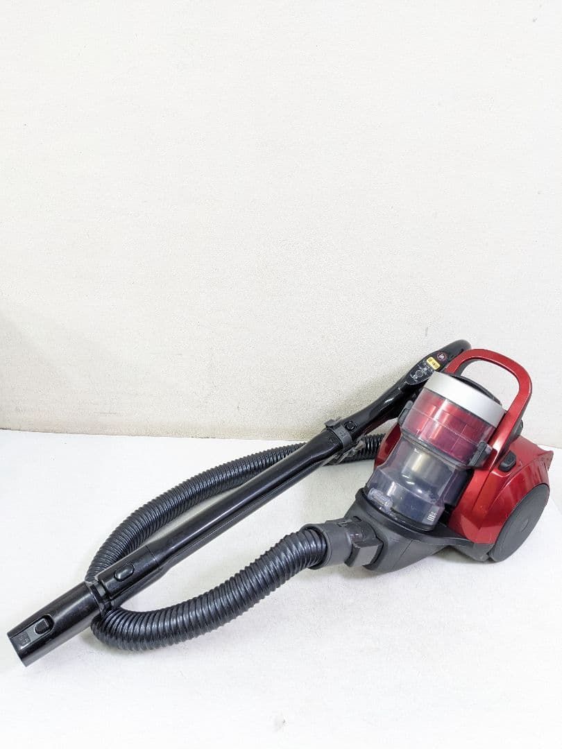 パナソニック MC-SR33G-R サイクロン式掃除機 2016年製 ヘッド無し MC