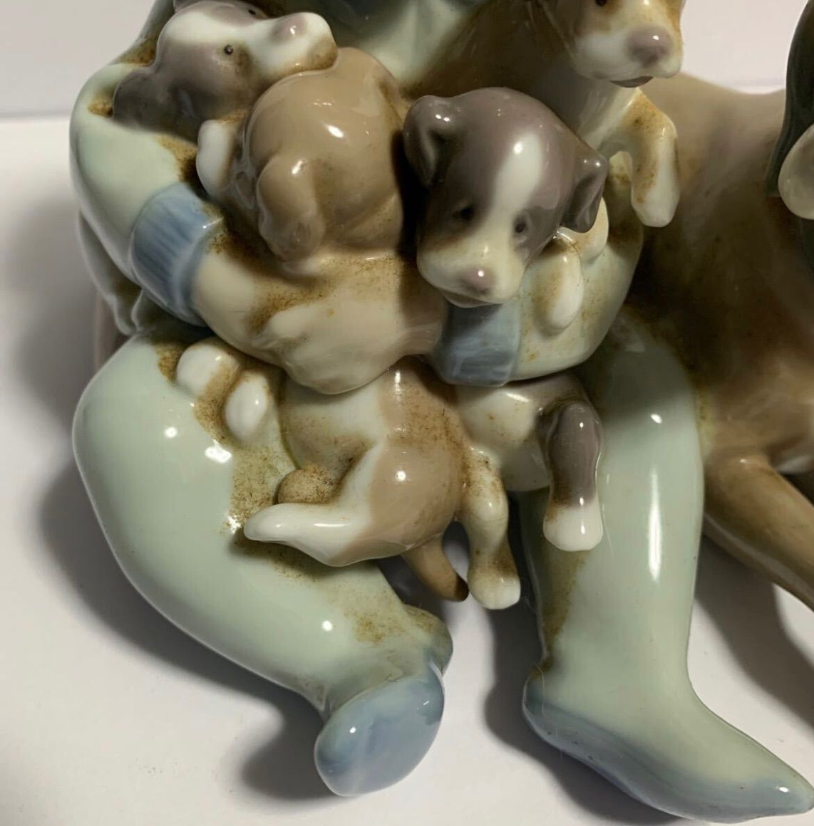 LLADRO リヤドロ 陶器人形 フィギュリン 置物 5456 みんなお友達