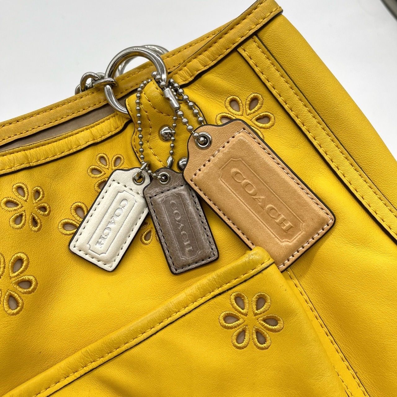 良品】COACH コーチ ショルダーバッグ トートバッグ 肩掛け ターン