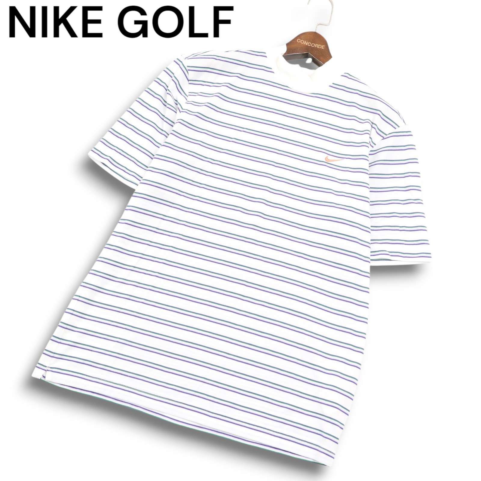 NIKE GOLF ナイキ Dri-FIT 刺繍ロゴ モックネック 長袖T M NIKE GOLF ナイキゴルフ モックネック 長袖シャツ ロンT