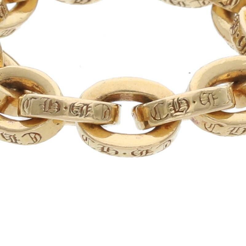 ゴールド ペーパーチェーンリング Chrome Hearts - クロムハーツ 22K PAPER CHAIN RING/ペーパー