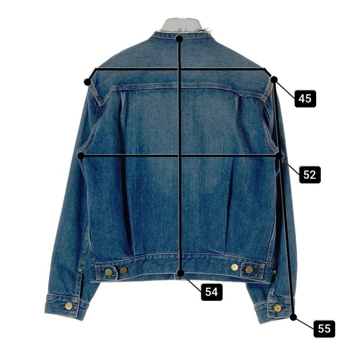 ☆IENA イエナ L'ATELIER DENIM ノーカラーデニムジャケット