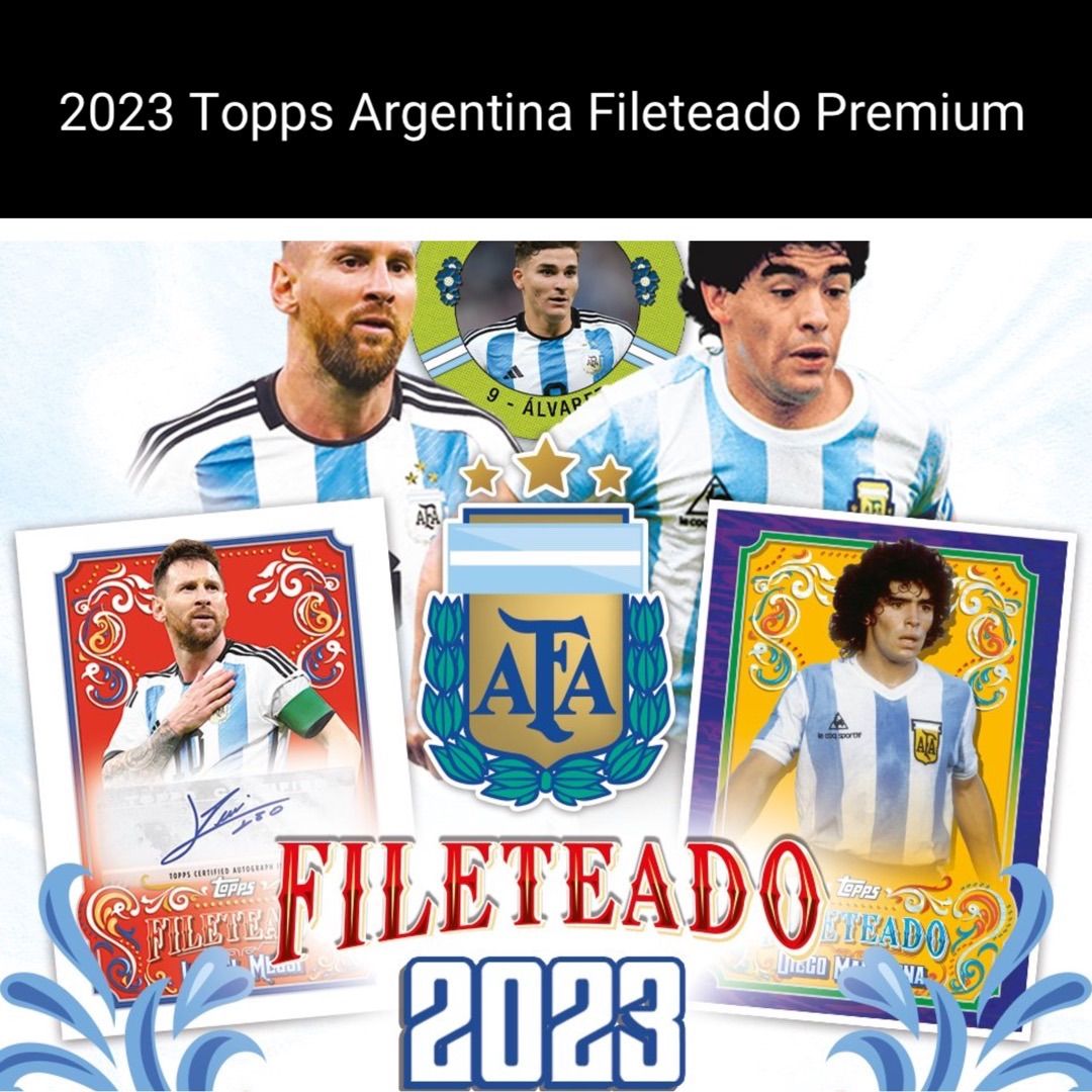 新品未開封 1ボックス TOPPS ARGENTINA FILETEADO