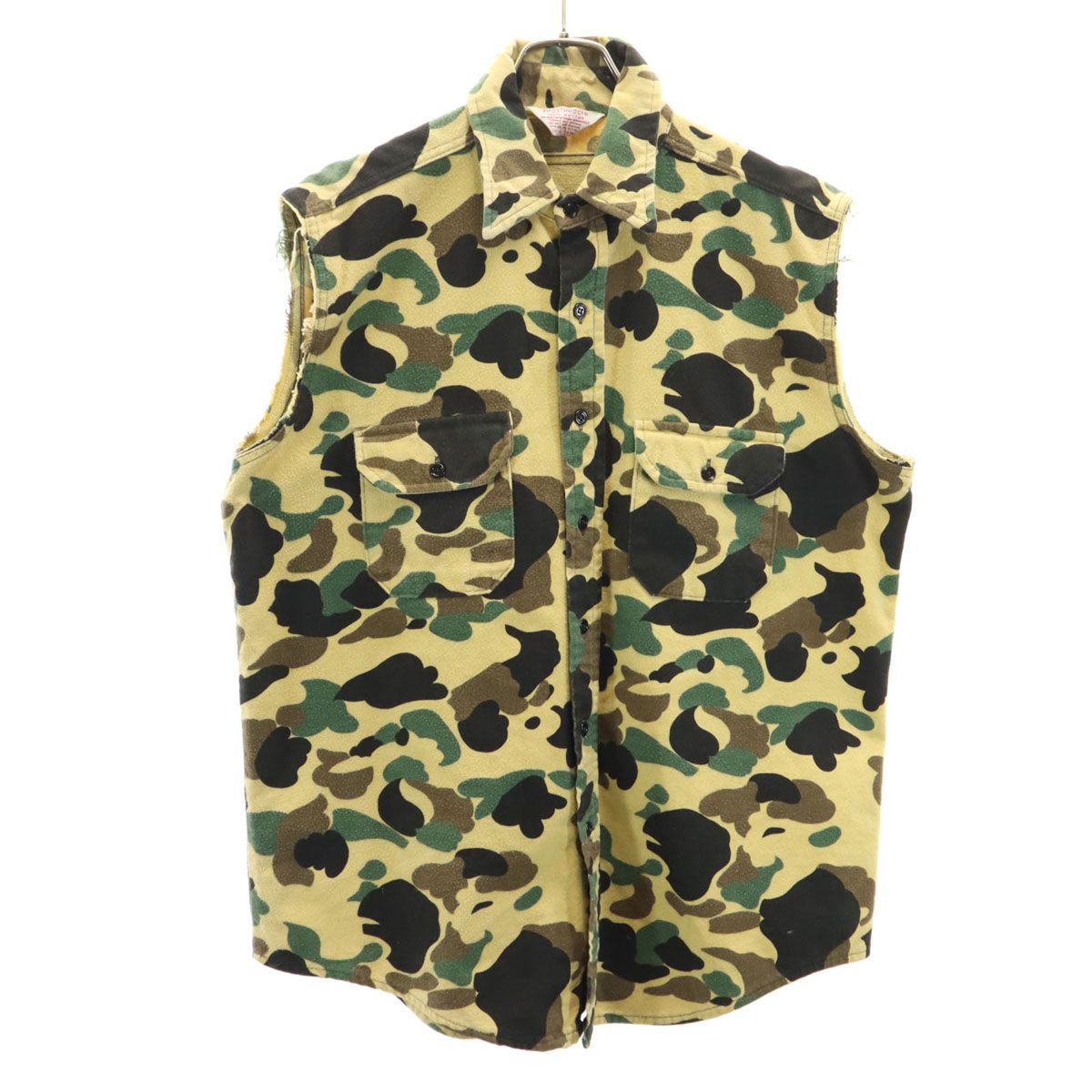 HAZE ヘイズ　リバーシブルベスト　カモフラ　迷彩　90s 裏原 HAZE ヘイズ リバーシブルベスト カモフラ 迷彩 90s 裏原 - メルカリ