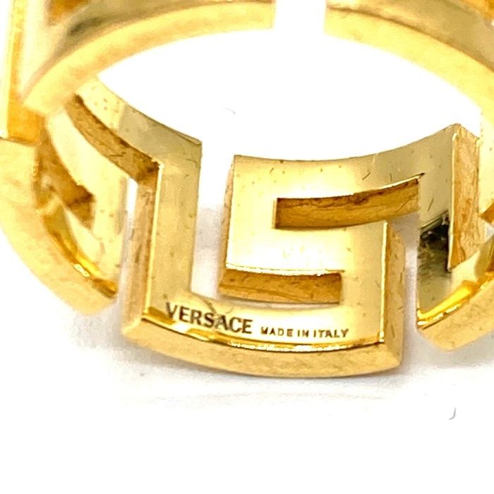 【格安】 未使用品 VERSACE ヴェルサーチェ グリークリング 19号 VERSACE(ヴェルサーチェ) / リング/--/19号/GLD/メンズ/グリーク