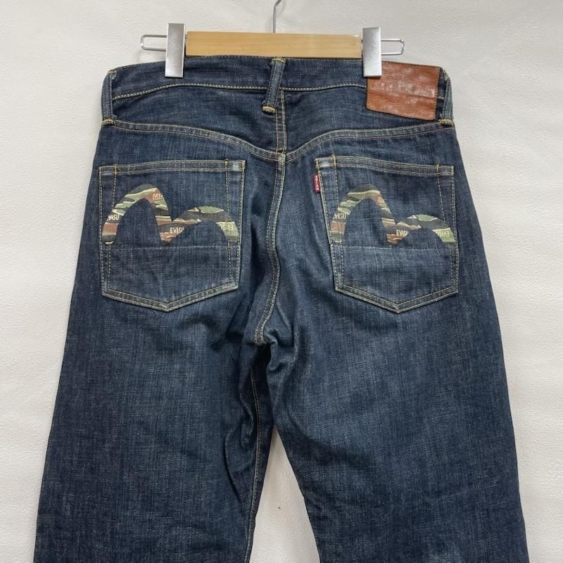 EVISU エヴィス　家紋　カモメ　迷彩 EVISU エヴィス FAIRWAY GENES デニム ジーンズ カモフラ 迷彩