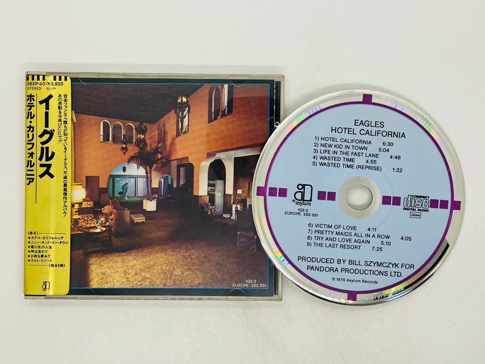 金シール帯付　イーグルス／ホテル・カリフォルニア　eagles 金シール帯付 イーグルス／ホテル・カリフォルニア eagles CD