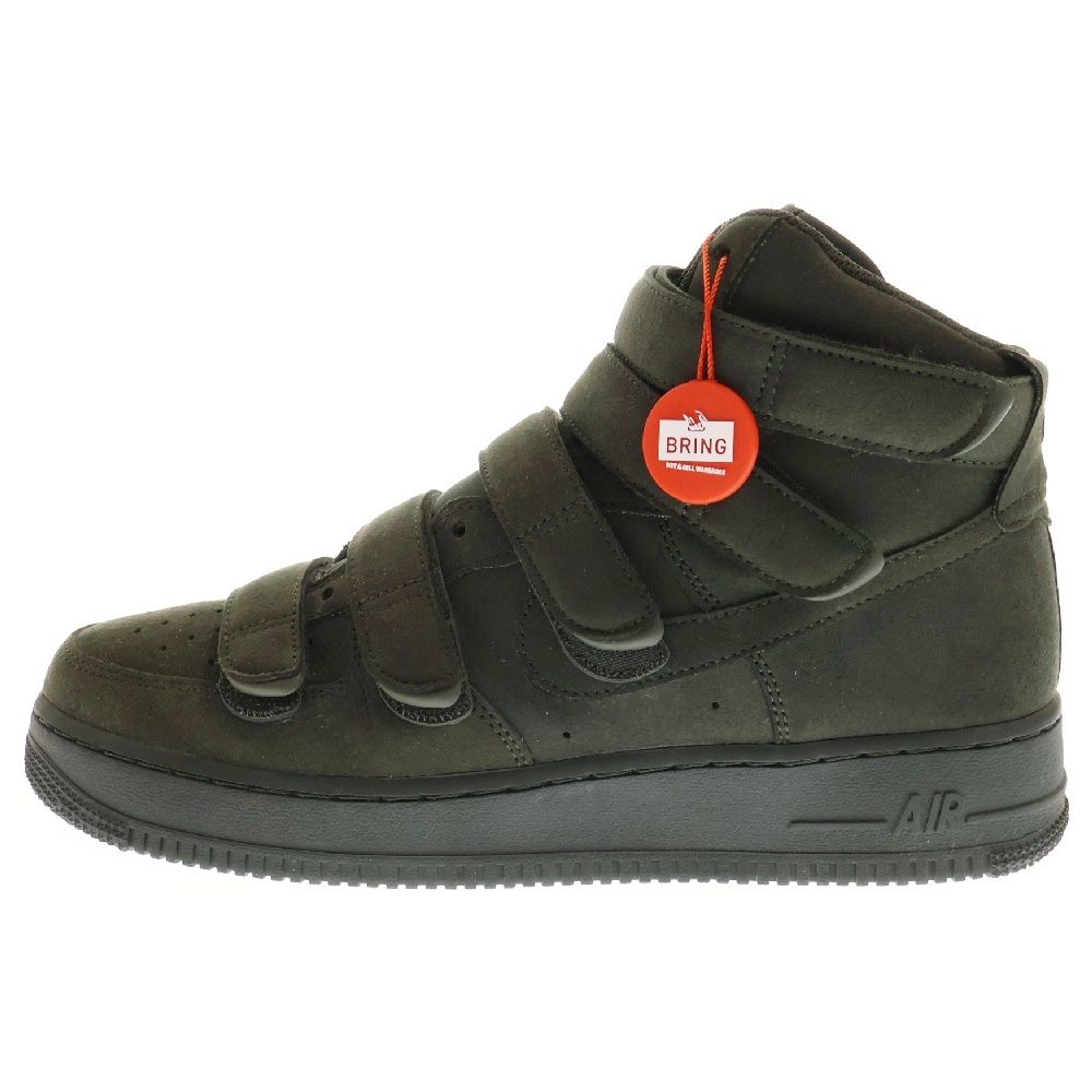 NIKE (ナイキ) ×Billie Eilish AIR FORCE1 HIGH 07 SP ビリーアイリッシュ エアフォース1 ハイカットスニーカー シューズ カーキ US9.5/27.5cm DM7926-300