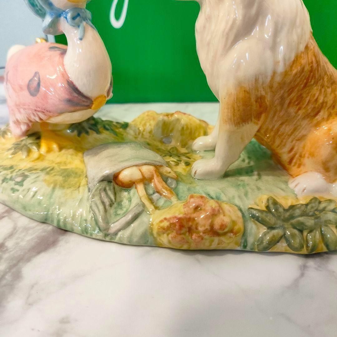 希少品◆ベスウィック パドルダック ケップ＆ジマイマ タブロー フィギュリン 希少品◇ベスウィック ケップ＆ジマイマ パドルダック タブロー