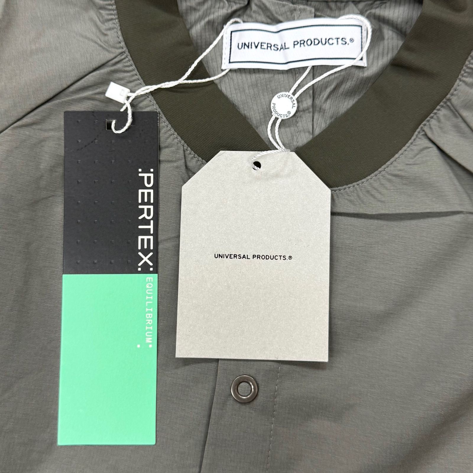 参考上代28600円 未使用品 UNIVERSAL PRODUCTS 24SS PERTEX 