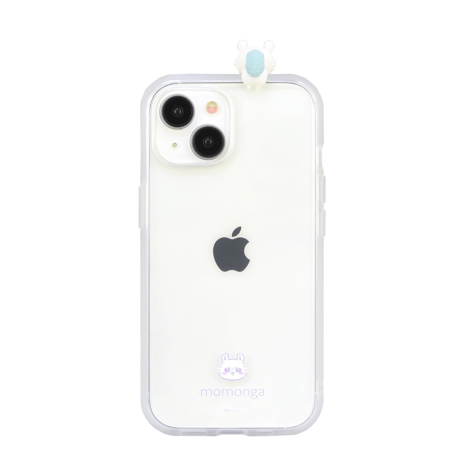 IIIIfit フレーム Clear(イーフィット クリア) iPhone15 / ちいかわ 14 / 13 対応 グルマンディーズ ケース モモンガ CK-28D