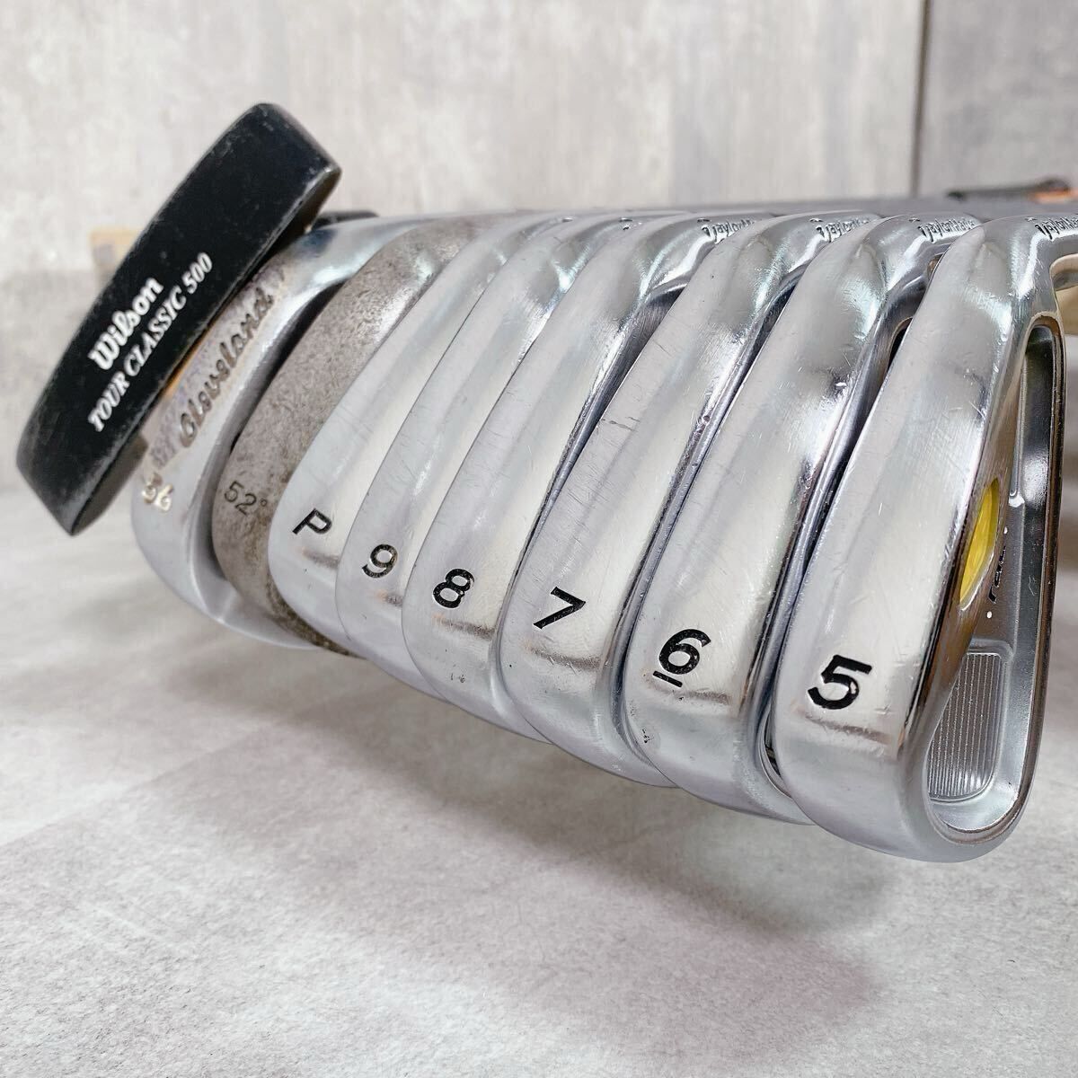  V 042 テーラーメイド メンズ ゴルフ クラブ セット 黒 フレックスS S 300 クラブセット メンズ