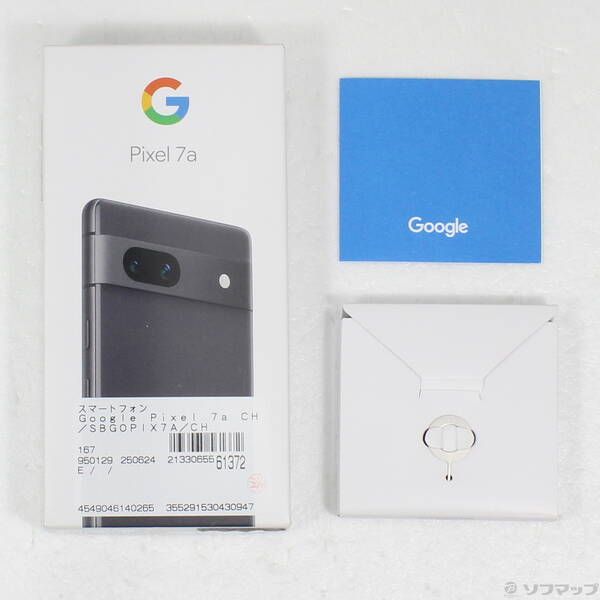 Google Pixel 7a チャコール 128GB Google Pixel 「新品未使用品 」SIMフリー 7a (5G) 8G/128GB