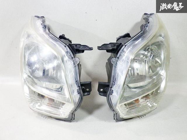 ☆破損無し☆ スズキ 純正 MH34S ワゴンR 前期 ハロゲン ヘッド