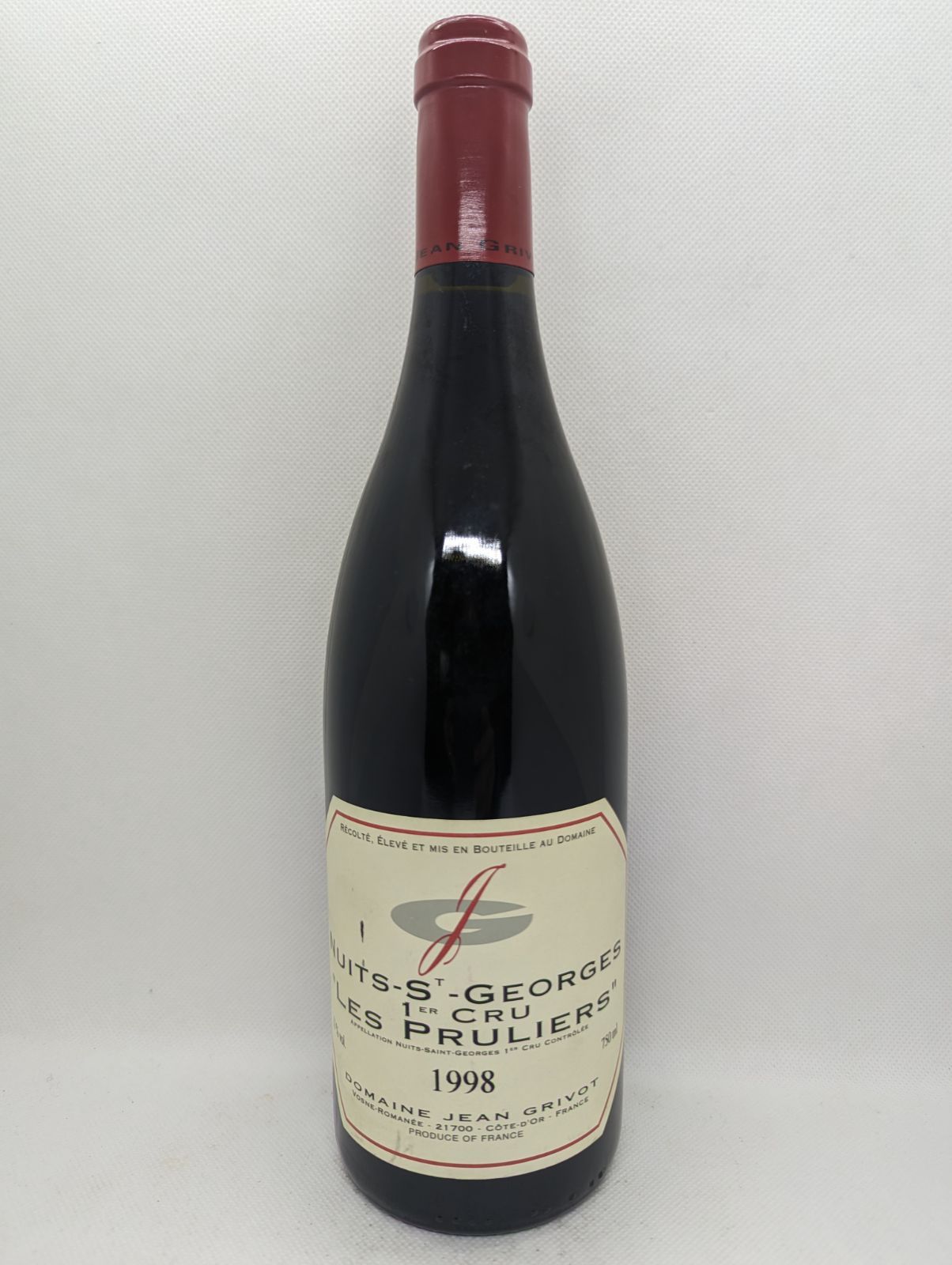 最愛 1996 Grivot Ronciere, ニュイサンジョルジュ 1er Cru