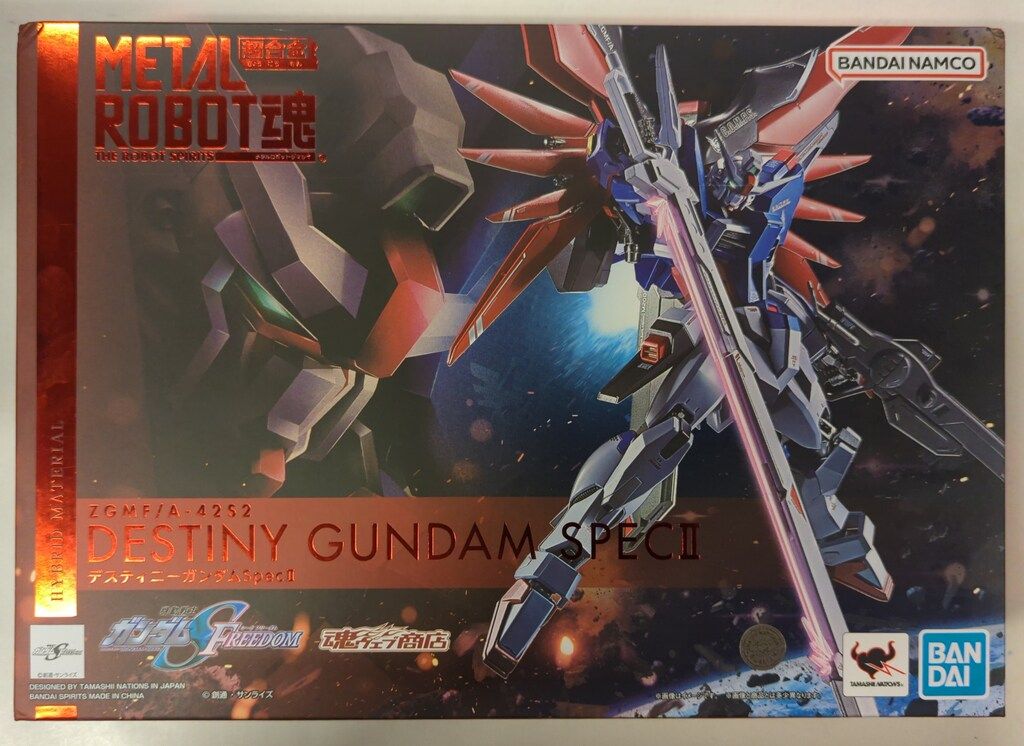L ROBOT魂 デスティニーガンダムSpecII フルセット METAL ROBOT魂 デスティニーガンダムSpecII 3点セット - メルカリ