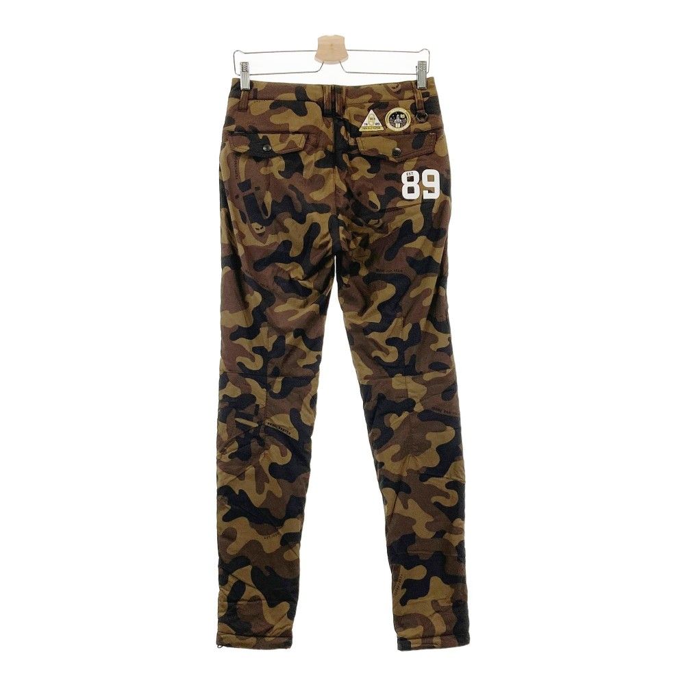 最新作 パーリーゲイツ ダウンパンツ パンツ 中綿 ダウン 迷彩 カモフラ サイズ：0 PEARLY GATES パーリーゲイツ 中綿パンツ 迷彩柄 カモフラ
