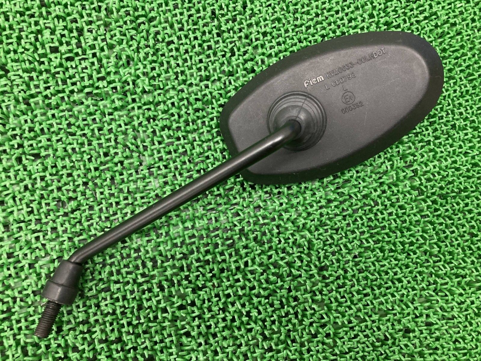 コンチネンタルGT535 ミラー 左 000392 純正 正10mm ロイヤルエンフィールド コンディション良好 割れ欠け無し 45
