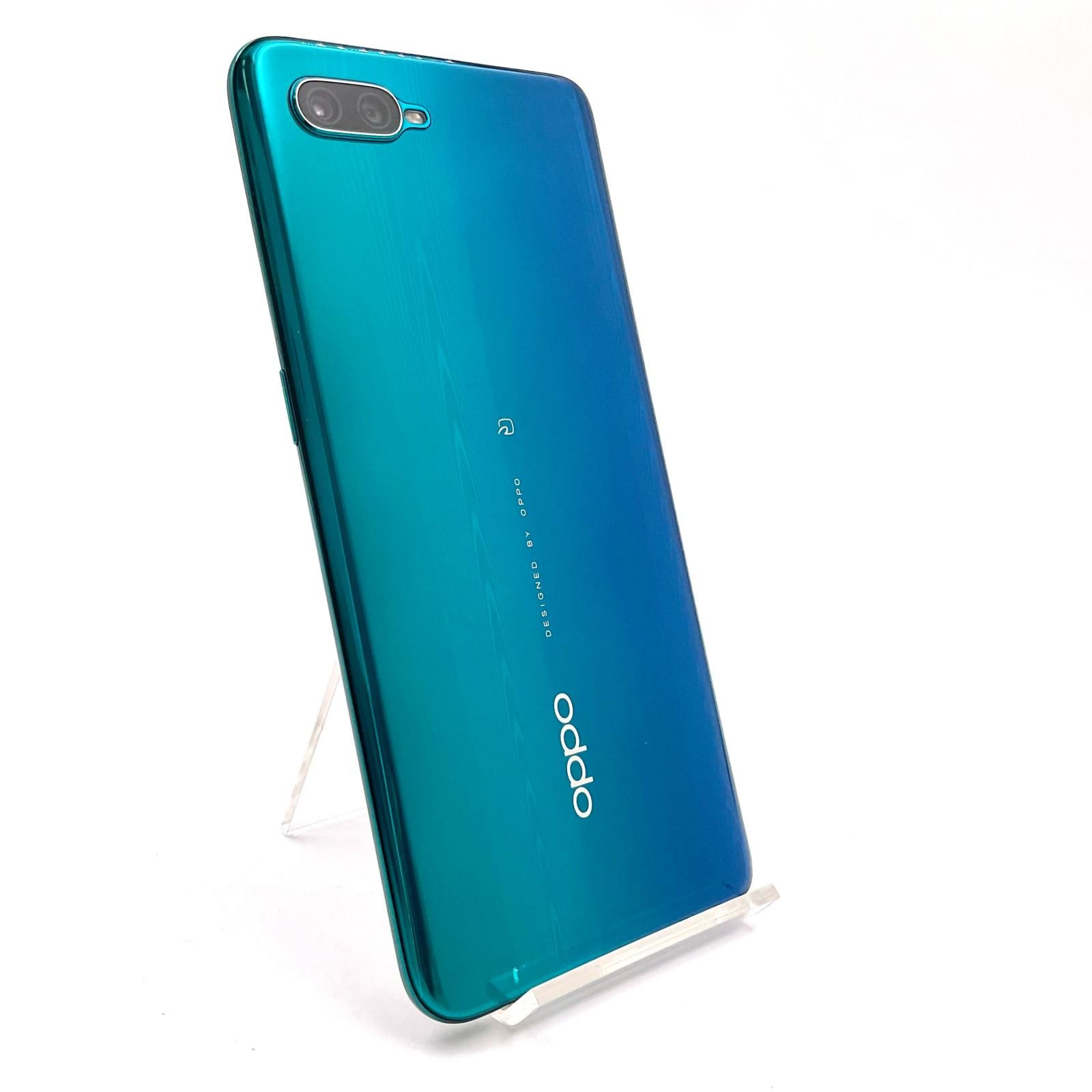 OPPO Reno A 128GB ブルー 楽天モバイル CPH1983 白ロム 動作