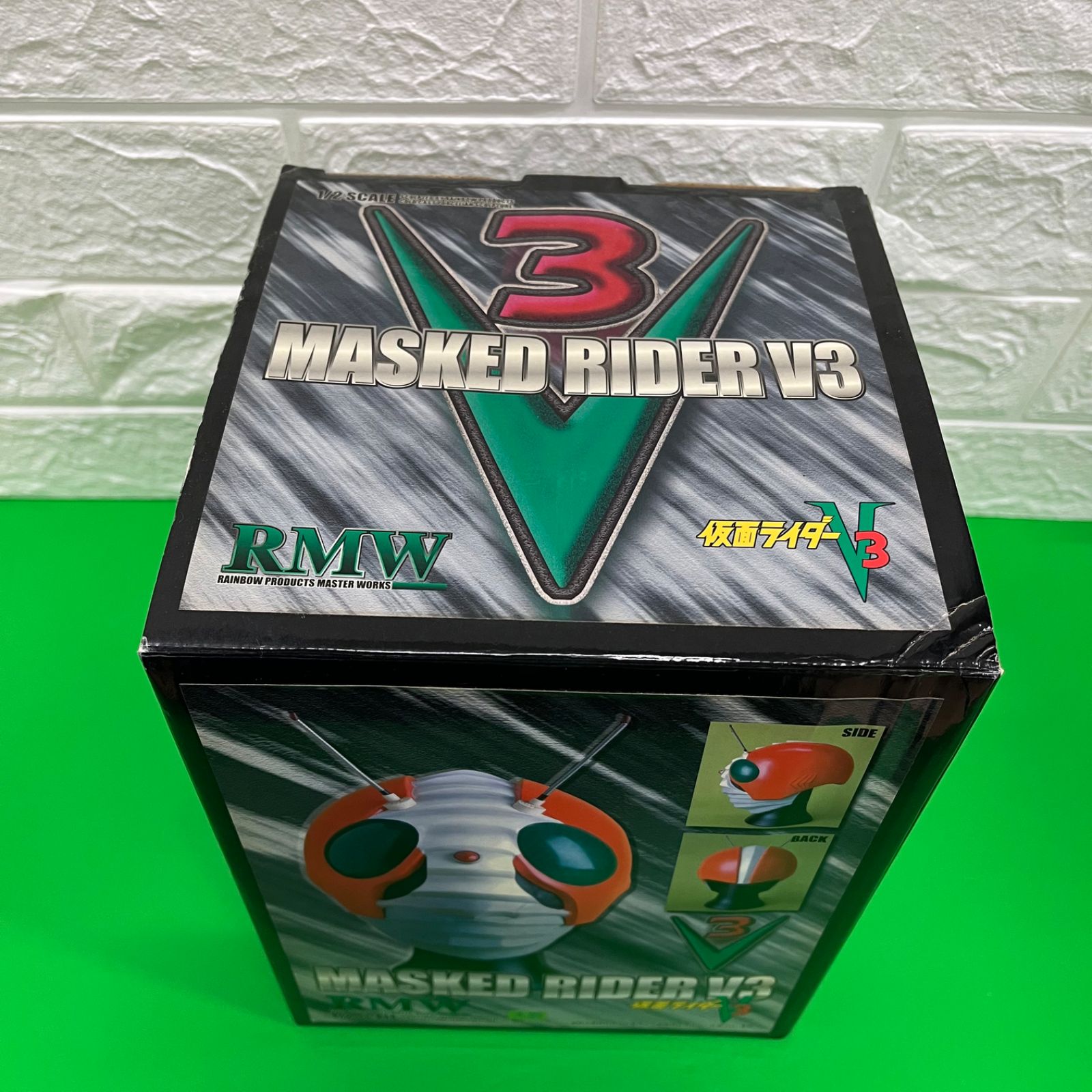 RMW 仮面ライダー V3 1/2マスク RMW レインボー造形 仮面ライダーV3 1/2 マスク - メルカリ