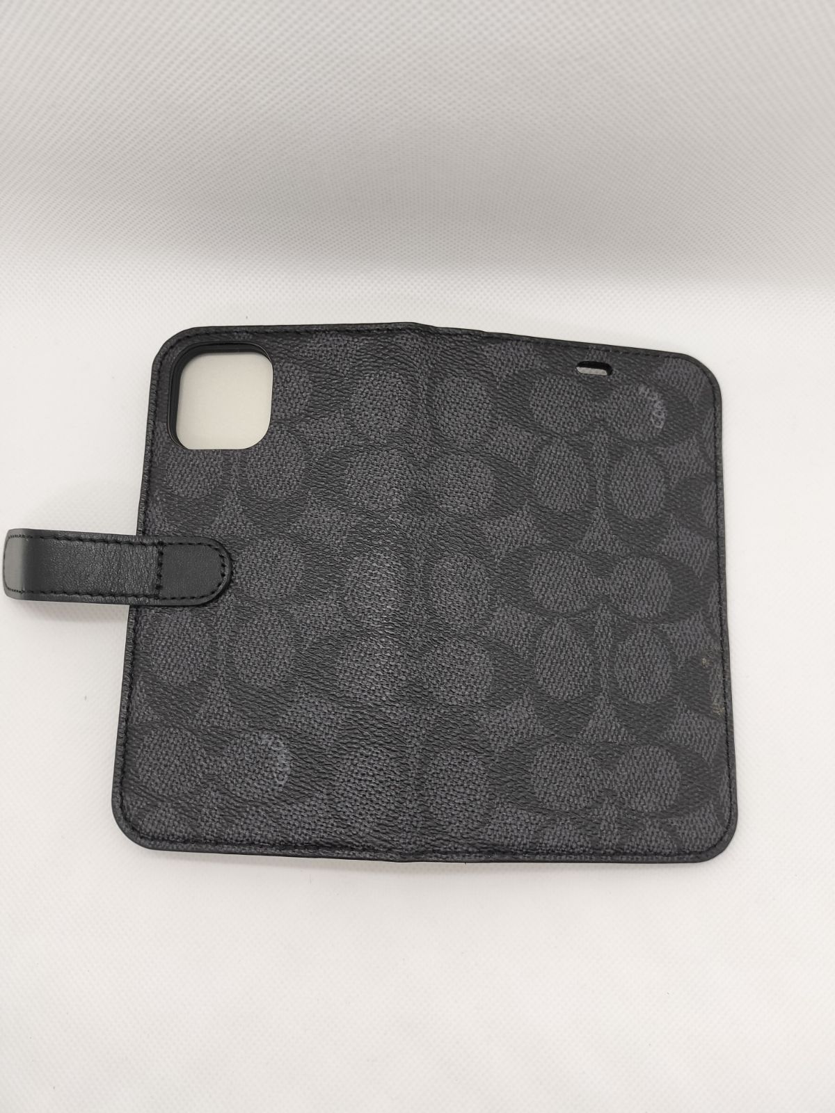 【正規品】iPhone 11 pro用COACH コーチブックケース ブラック COACH 【国内正規品 】☆SSランク☆COACH コーチ ブックタイプ