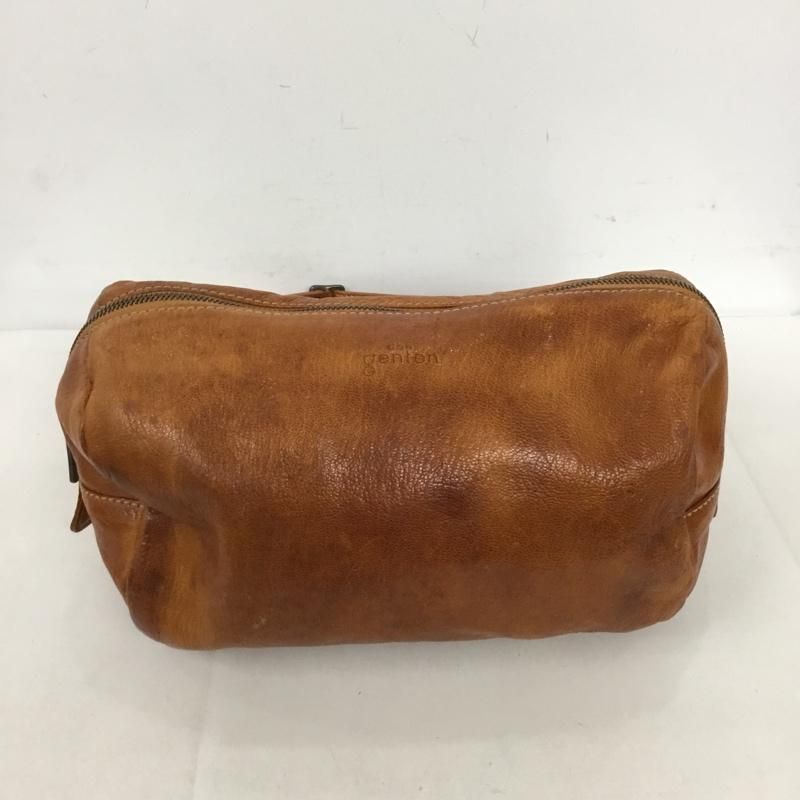genten ゲンテン ウエストバッグ レザー ボディバッグ