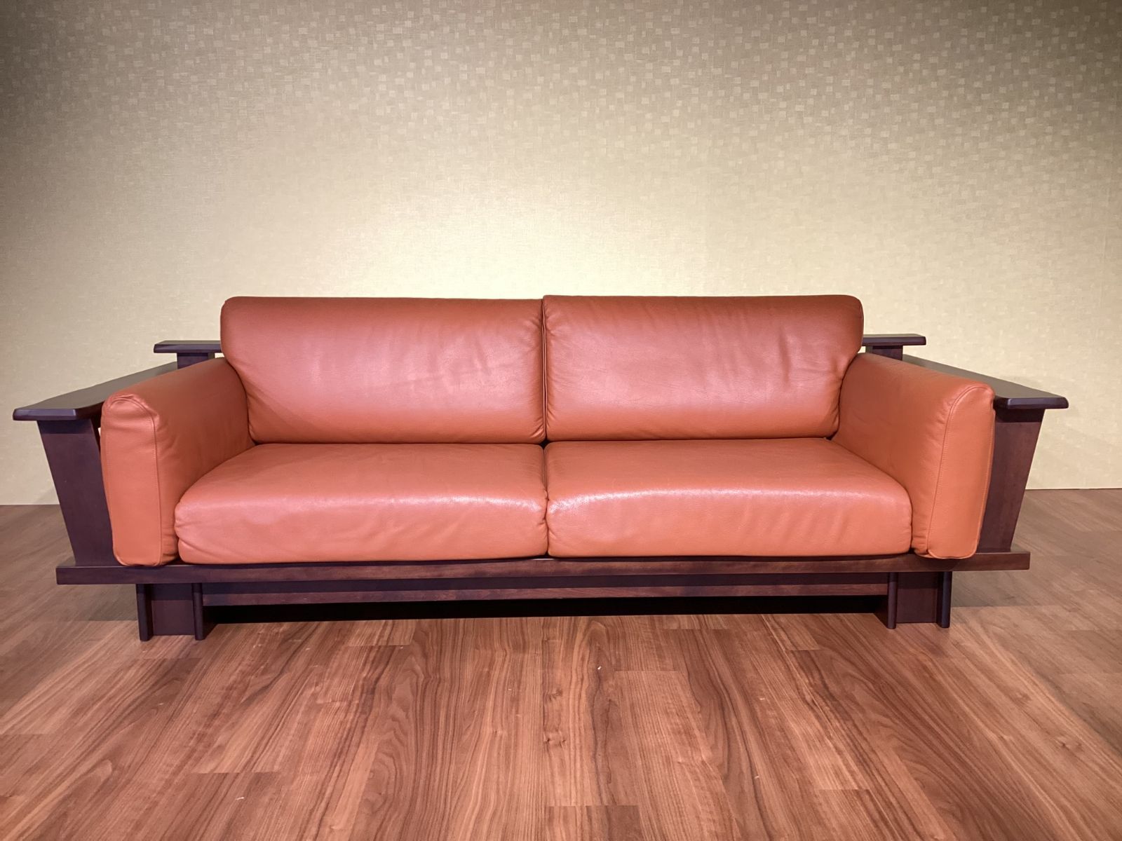 MORISHIGE(モリシゲ)本革ソファ／中古家具／中古インテリア／USED家具