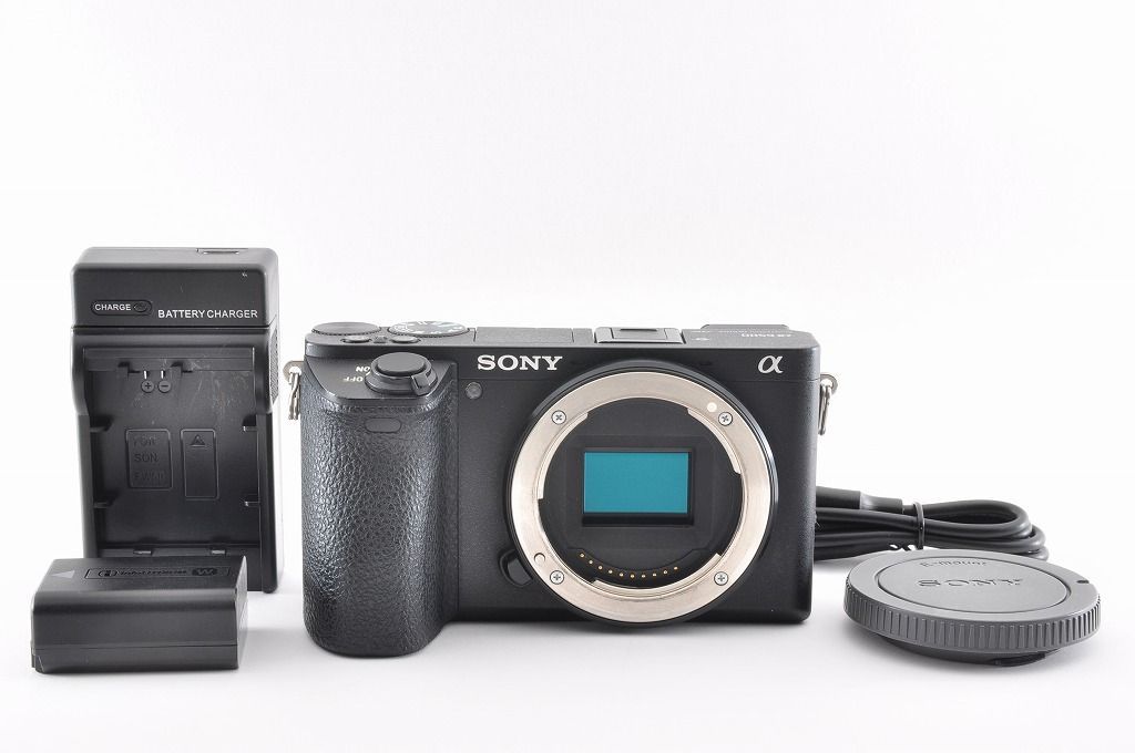 シャッター回数1470回 ソニー Sony α6500 ILCE-6500 デジタルミラーレス一眼 ボディ 2420万画素 ブラック