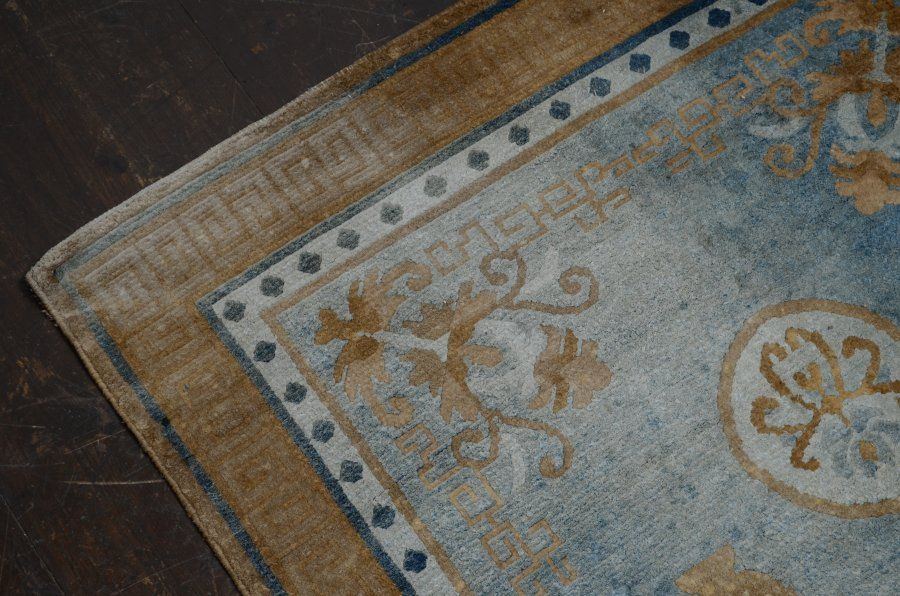 蔵A5415a 古い緞通