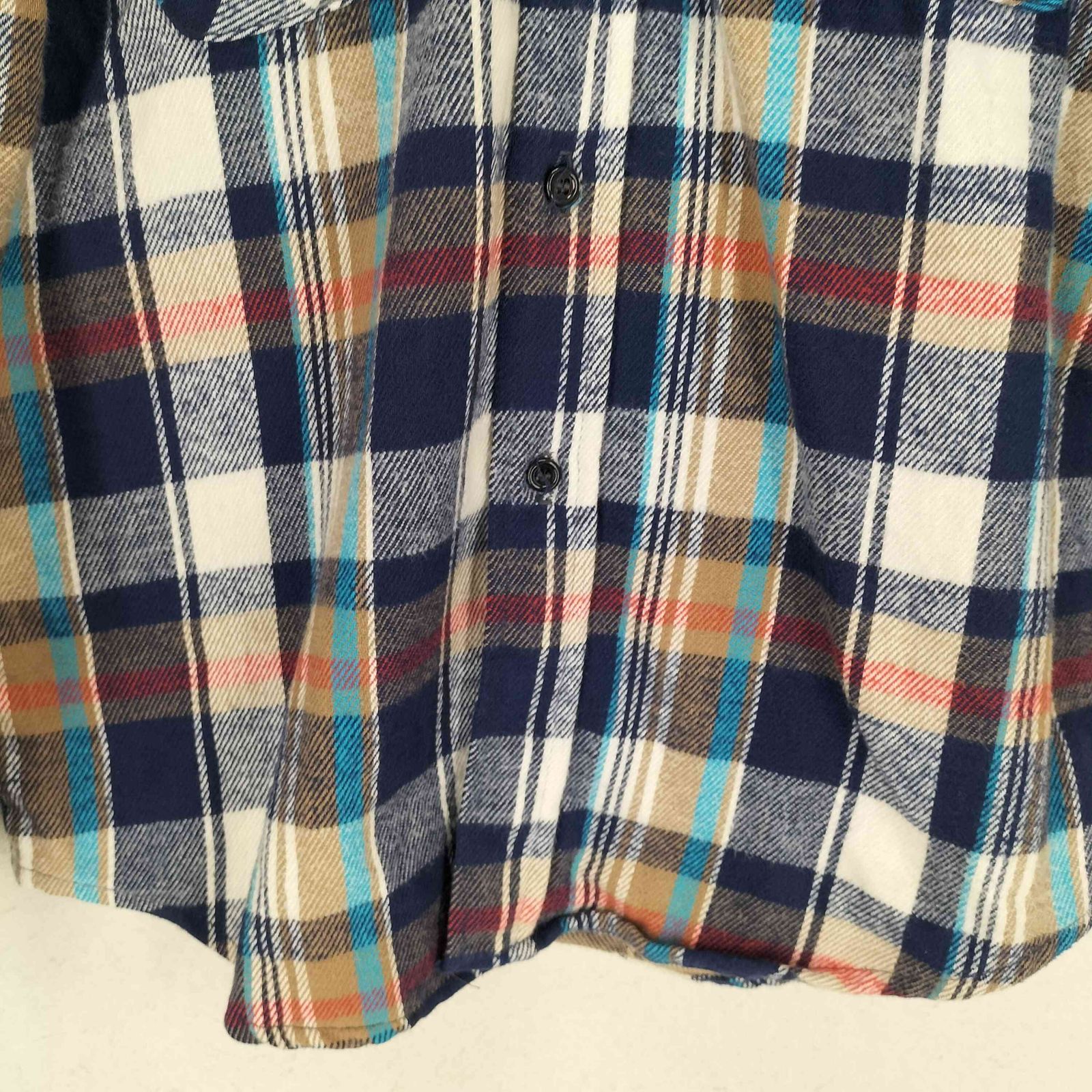 ファイブブラザー FIVE BROTHER 70-80s MADE IN USA コットンチェックL