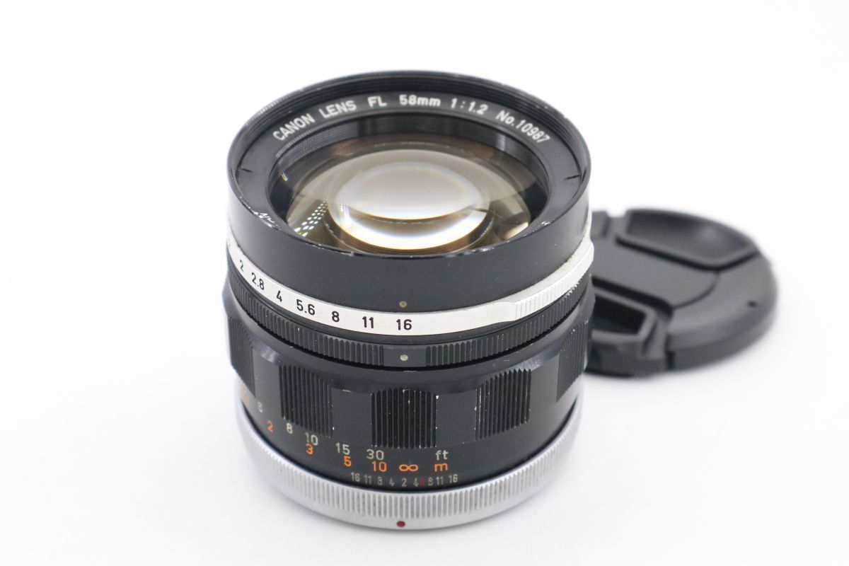 Canon キヤノン キャノン FL 58mm F|1.2 MFレンズ f01481