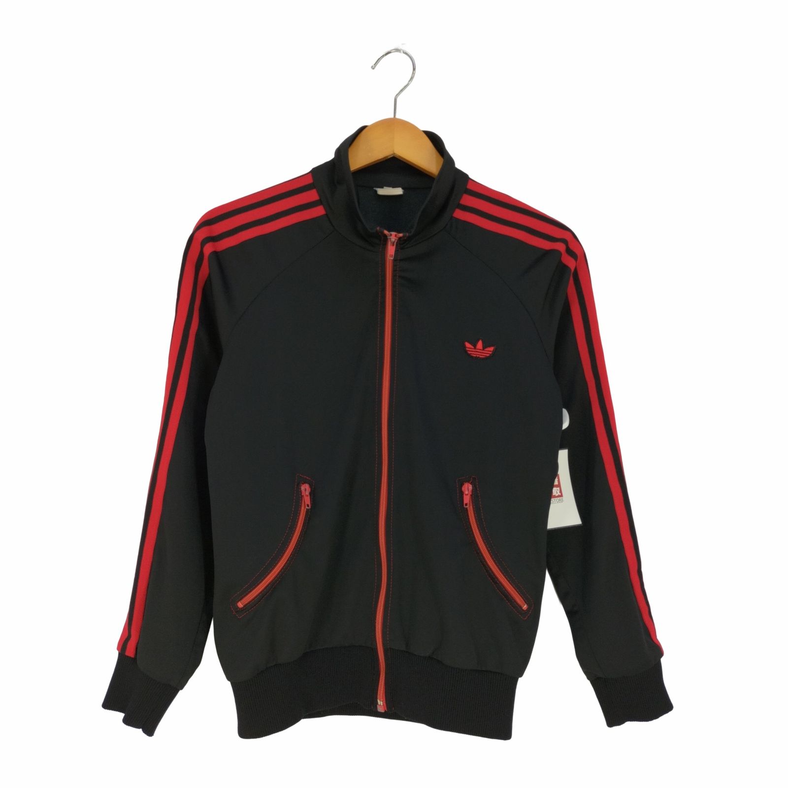 70s  トラックジャケット曲がりポケット ドイツ製 optiジップ アディダス adidas 70s OPTIジップ 曲がりポケット トラックジャケット