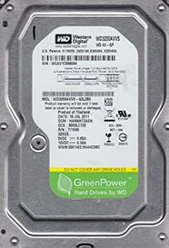 【中古】【非常に良い】wd3200avvs-63l2b0 Western Digital 320?GB 5400rpm SATA 3.0?Gbps 3.5インチAVハードドライブ