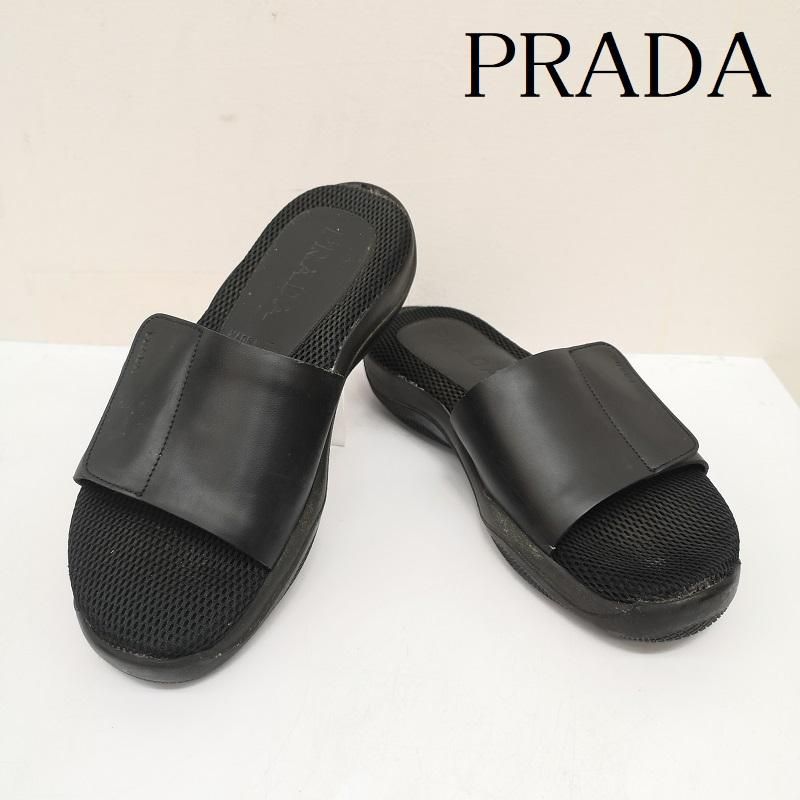 PRADA プラダ サンダル スライド スポーツ サンダル - メルカリ