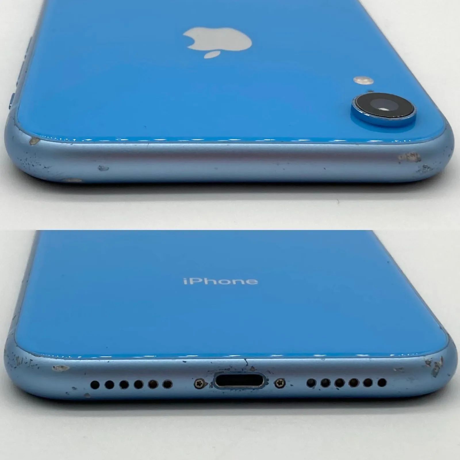 iPhone - ドコモ シムロック解除済 iPhone XR 128GB ブルー  ① ▽SIMロック解除(docomo) iPhoneXR 128GB ブルー - メルカリ