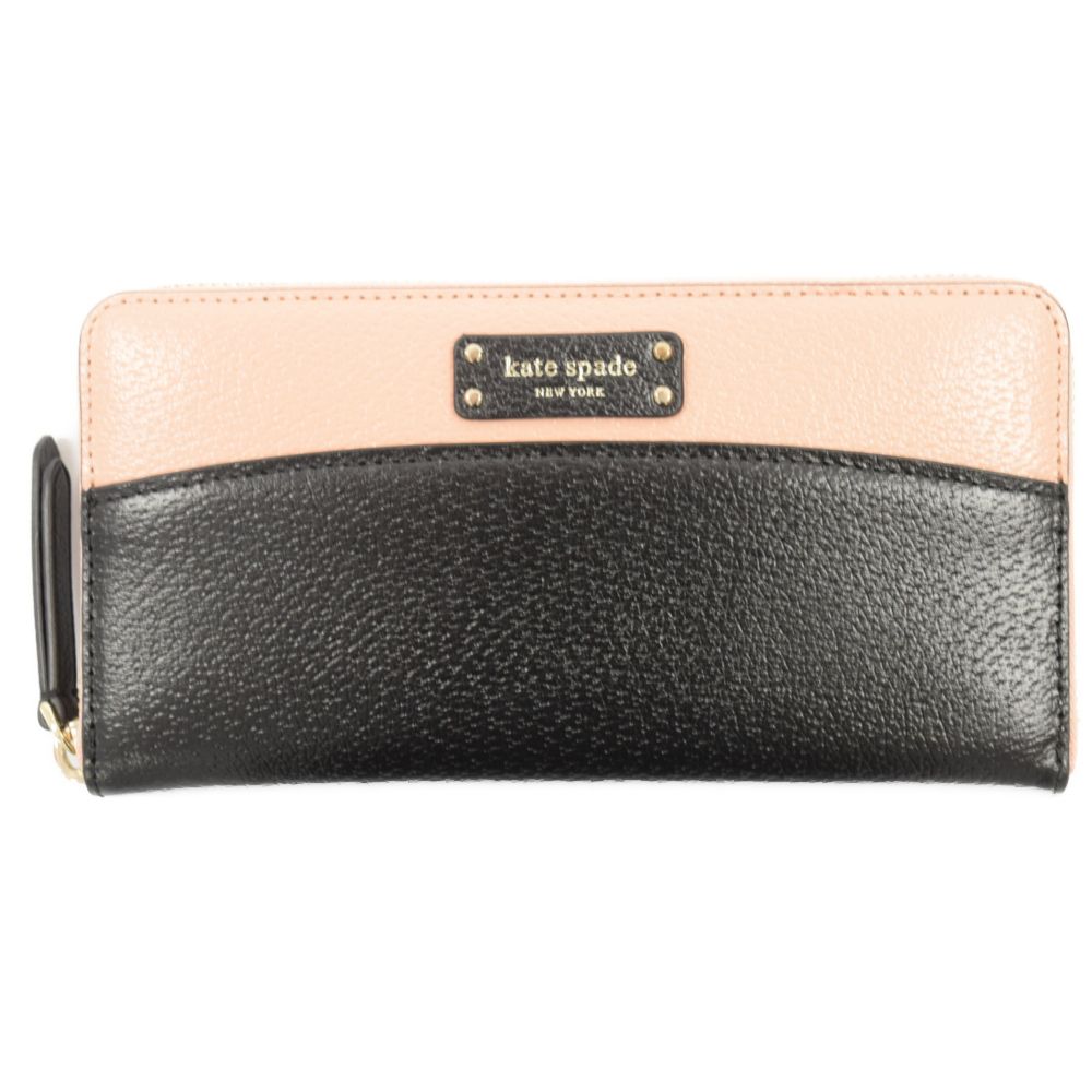 Kate Spade (ケイトスペード) GREER LEATHER ZIP AROUND WALLET バイ