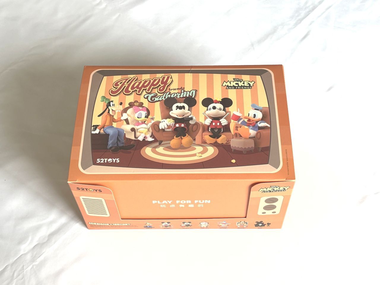 52TOYS ミッキー&フレンズ　ハッピーフレンズ ギャザリング　６個入り　新品 BLINDBOX ミッキー＆フレンズ ハッピーフレンズ ギャザリング 6