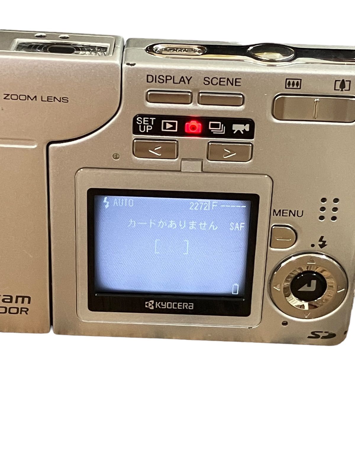 デジカメ Kyocera Finecam SL400R 京セラ