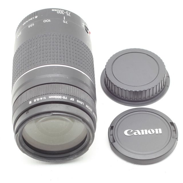 Canon用 75-300mm 望遠 ズームレンズ