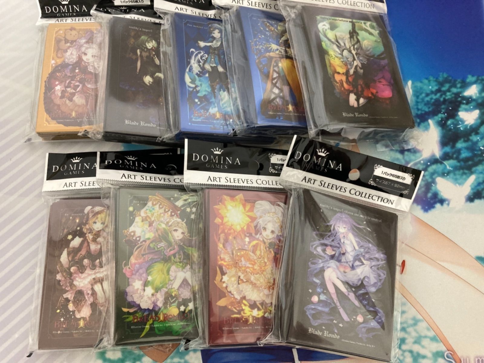 art sleeves collection domina gamesまとめ売り - メルカリ