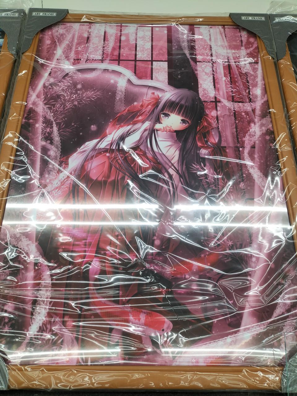 複製原画】てぃんくる 雪消月の砌 絵師100人展06 額装済 Tinkle Genga