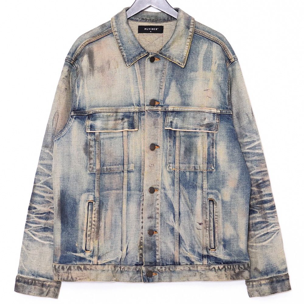 メルヴィンス SELVAGE DENIM JACKET インディゴ S3081 メルヴィンス SELVAGE DENIM JACKET インディゴ S3081