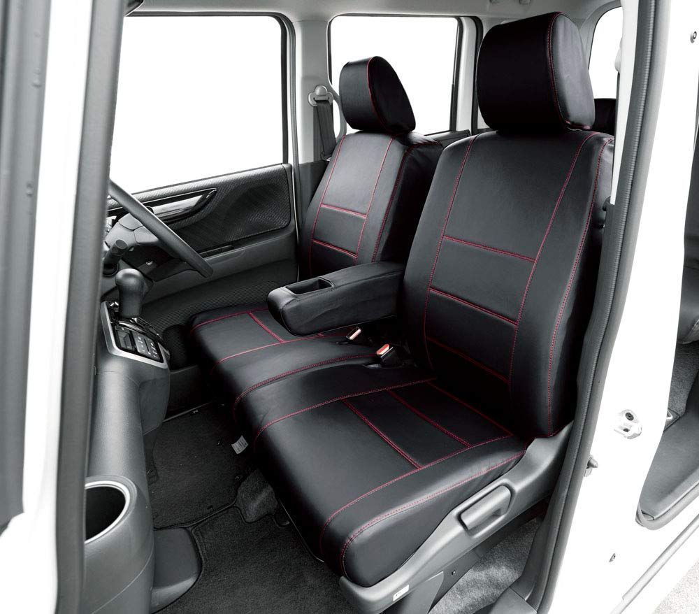 ボンフォーム BONFORM シートカバー ソフトレザーR M4-33 N-BOX 2列車 M4-33 N-BOX レッド 4497-50R